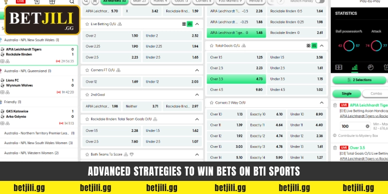 Advanced strategies to win bets on BTI Sports - BTI Sports বেটিং কৌশল