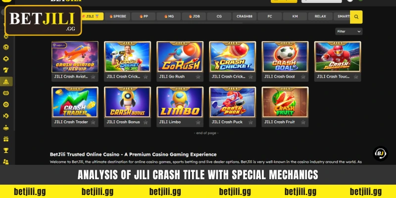 Betjili-তে JILI Crash Game অনলাইন খেলার নিয়ম এবং প্রতি রাউন্ডে জয়ের কৌশল 3 Analysis of JILI Crash title with special mechanics - JILI ক্র্যাশ বিশেষ মেকানিক্স