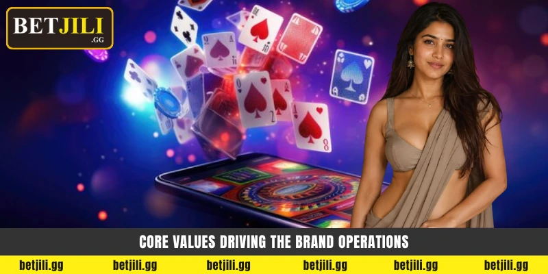 Core values driving the brand operations - Betjili মূল্যবোধ